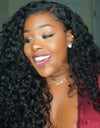 Hair curler black wig female