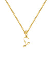 26 Love Letters Titanium Steel Pendants Necklace