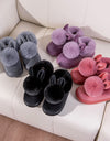Cotton Slippers Women's Bag With Winter Indoor