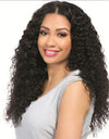 Hair curler black wig female