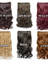 European and American wig female five card wig piece