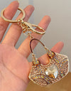 Fashion Exquisite Diamond Crystal Car Key Ring
