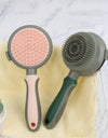 Pet Hair Removal Comb Cat Brush Self Cleaning Slicker Brush Hair Removal Double-sided Massage