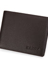 Men's Leather Wallets Ultra-thin First Layer Cowhide Short Wallet