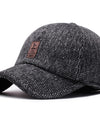 Men's Middle-aged And Elderly Woolen Baseball Caps
