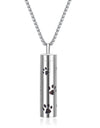 316L Stainless Steel Aromatic Perfume Oil Essential Oil Diffuser Pendant Necklace