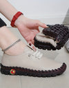 Handmade Stitching Women's Shoes Beef Tendon Soft Bottom