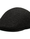 Outdoor Cycling Warm Short Brim Beret Middle-aged And Elderly Men Ear Protection Advance Hats