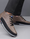Men's High Top Shoes With Lace Up Martin Boots
