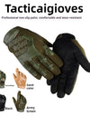 Army Fan Seal Tactical Cool Motorcycle Motorcycle Full Finger Non-slip Gloves