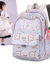 Cute Girls' Lightweight Multi-layer Primary School Student Large Capacity Schoolbags