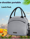 Portable Large Capacity Shoulder Lunch Box Bag