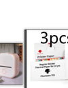 Portable Mini Thermal Label Printer Home Photo Printer Student Wrong Question Printer Bluetooth-compatible Mini Label Printer Price Tag