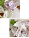 Muweordy Plumeria Hair Clips Flower Hair Clip Trendy Hair Claw Clip Popular Hair Catch Korean Hair Accessories For Women