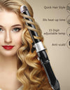 Otating Curling Iron Curling Wand Automatic Hair Curler 30s Instant Heat Auto Hair Waver Hair Styling Irons