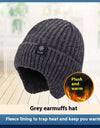 Middle-aged And Elderly People's Hats Men's Winter Warm Wool Hat Ear Protection