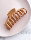 Simple and versatile macaron color hair clip