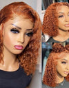 Human Hair Wigs Bob Water Wav