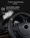 Universal Leather Car Steering Wheel Cover