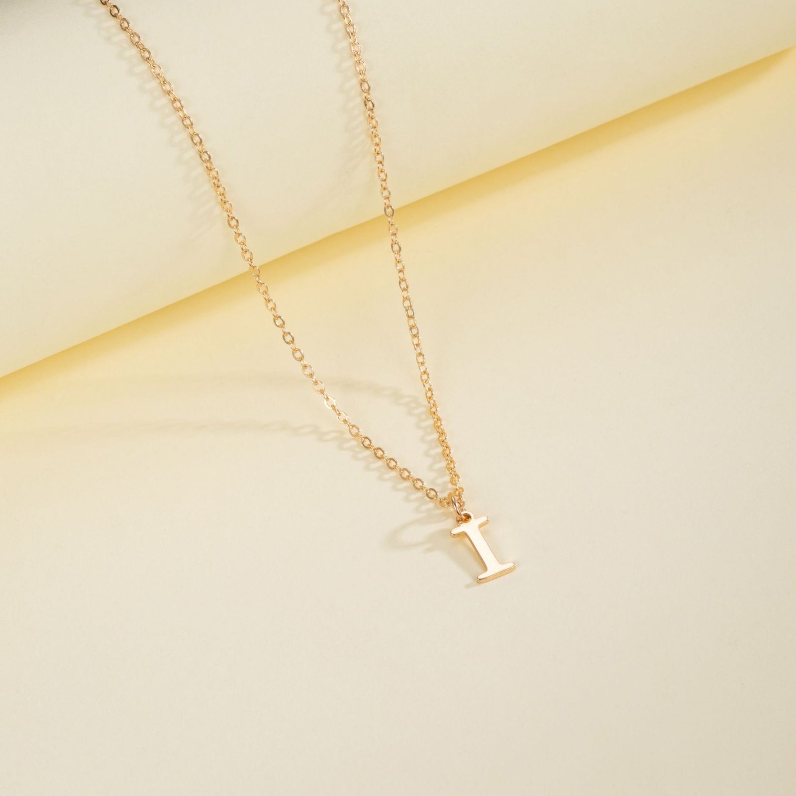 English Letter Necklace Female Personality