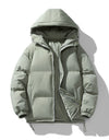 Men's Hoodie Padded Coat Thickened Cotton-padded Clothes Loose Casual Cotton-padded Jacket