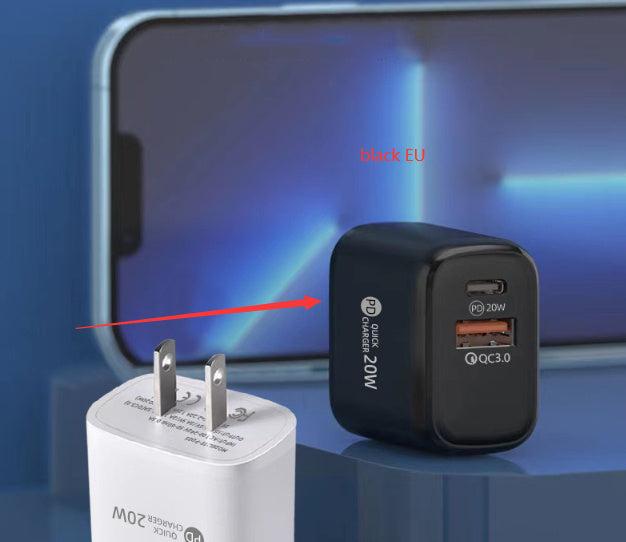 Mobile Phone Charging Plug Fast Charge PD20W Applicable