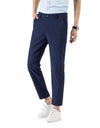 Casual Cropped Pants Men's Spring And Autumn Slim Fit Skinny Business Men's Suit Pants Korean Fashion