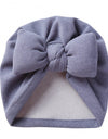 New Style Cashmere Baby Pullover Hat Cotton Filled Bow