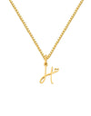 26 Love Letters Titanium Steel Pendants Necklace