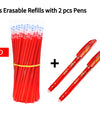 Erasable Gel Pen Can Be Wiped And Easy To Erase Magic Rubbing Heat Friction Correction
