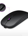 Ultra-thin Charging Wireless Mouse Bluetooth