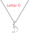 26 Love Letters Titanium Steel Pendants Necklace