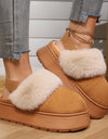 Elastic Band Snow Thick Soled Warm Cotton Shoes