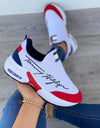 Air Cushion Lazy Dad Shoes Slip-on Sneakers For Women