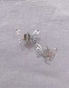 Metal Butterfly Small Jaw Clip Side Bangs Hair Clip For Broken Hair