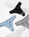 Women's Threaded Cotton Fashionable Simple Underwear Breathable And Comfortable