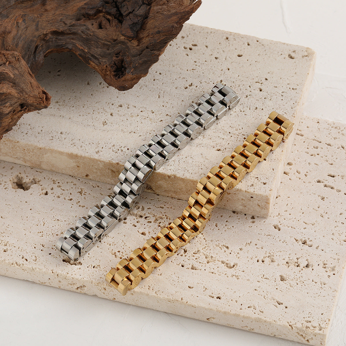 Niche Cuban Watch Chain Bracelet Women's Fashion Personality All-matching