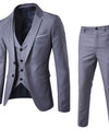 Men's Business Cotton Blend Casual Suit