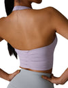 Halter Sports Push Up Bras Running Fitness