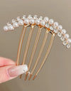Rhinestone Butterfly Insert Comb For Updo Barrettes