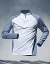 Half Zipper Training Wear Men's Quick Drying Clothes Long Sleeve Trousers Suit