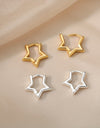 Fashion Creative Pentagram Earrings Women