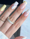 Women's European, American And French Style Pieces Fake Nail Patch
