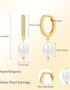 European And American Real Gold Brass Electroplated Fashion Personalized Design Earrings