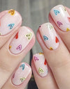 Women's European, American And French Style Pieces Fake Nail Patch
