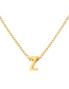 Simple Stainless Steel Colorfast English Letters Unisex Necklace
