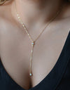 Fashion Simple Rhinestone Ball Pendant Necklace For Women