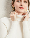 Women's Turtleneck Sweater Slim-fit Lapel Thickening Knitted Bottoming Shirt