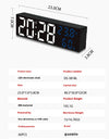 LED Multi-function Mirror Large Screen Electronic Alarm Clock