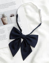JK Uniform Solid Color Calamus Bow Tie Female Preppy Style